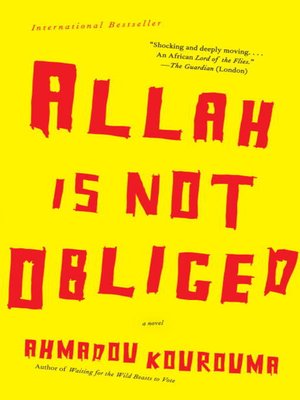 cover image of Allah is Not Obliged